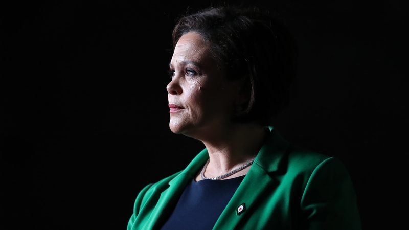 Mary Lou McDonald was formally elected as party leader yesterday at a special Ard Fheis