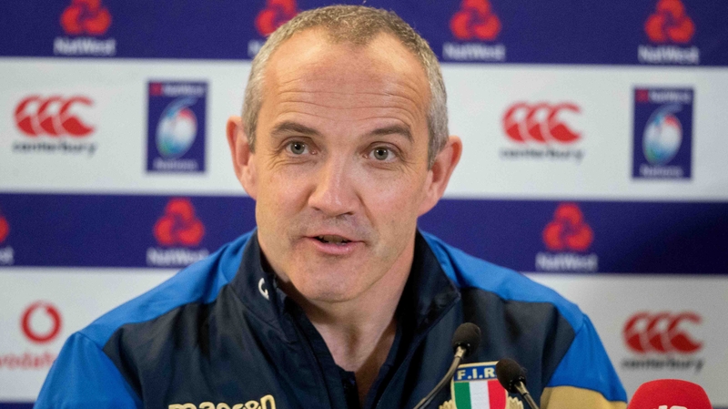 Conor O'Shea still sees a bright future for Italy
