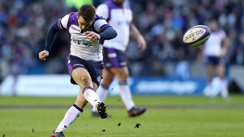 Greig Laidlaw was in-form from the tee