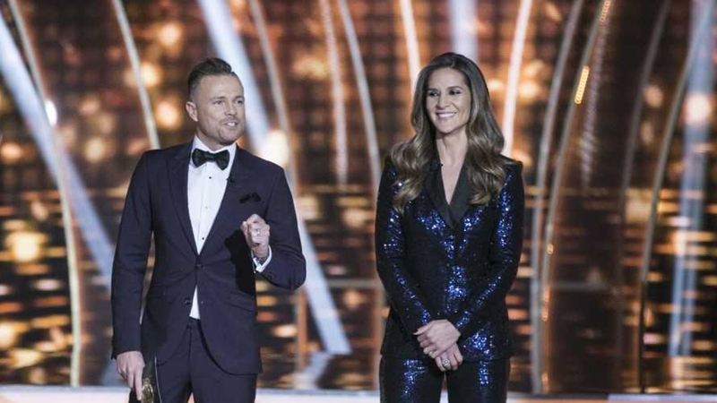 Nicky Byrne and Amanda Byram