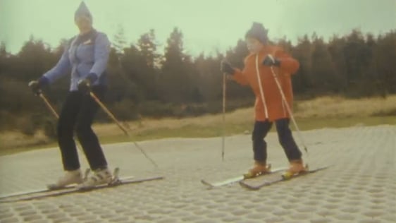 Blind Skier Donal Fitzpatrick