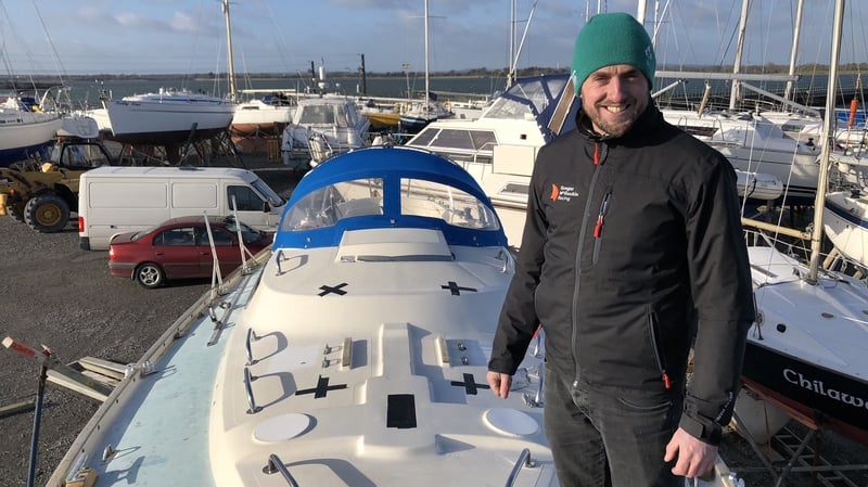 Gregor McGuckin must sail without modern technology or the benefit of satellite based navigation aids.