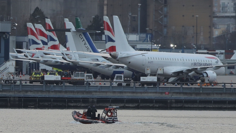London City Airport chief executive Robert Sinclair announced flights would resume today after the bomb was successfully removed from the dock