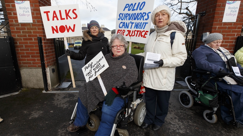 It is estimated there are 7,000 polio survivors living with the disease in Ireland