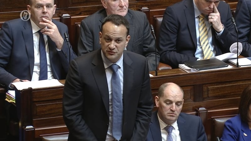 The Taoiseach said there were three options outlined in December on how to avoid a hard border