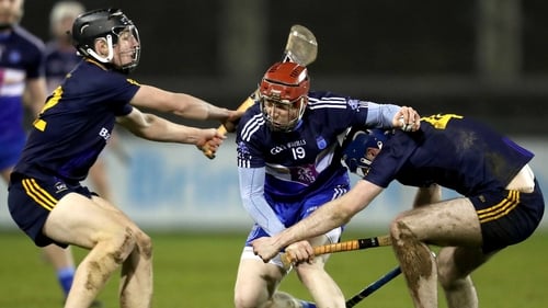 DCU's Donal Burke with Conor McSweeney and Justin Cahill of DIT