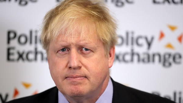 Boris Johnson urged the government to ditch the Chequers plan