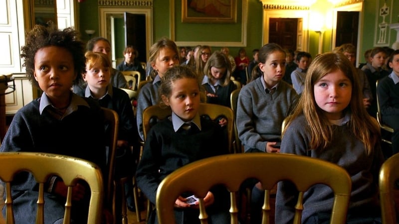 Children at Headfort School,