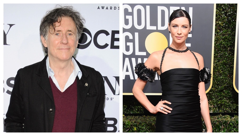 Gabriel Byrne and Caitriona Balfe for this week's Late Late