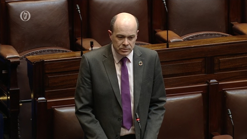 Denis Naughten was speaking during statements on the national broadband plan