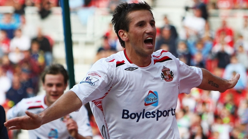 Liam Miller played 60 times for Sunderland