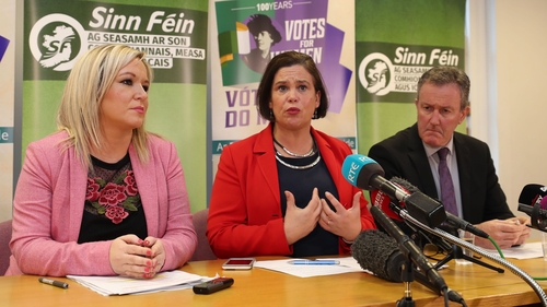 Mary Lou McDonald said that the latest phase of talks on restoring power-sharing in Northern Ireland is 'over'