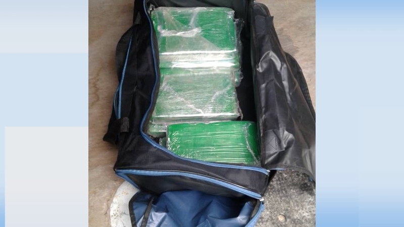 The cocaine was seized when gardaí stopped a vehicle this afternoon
