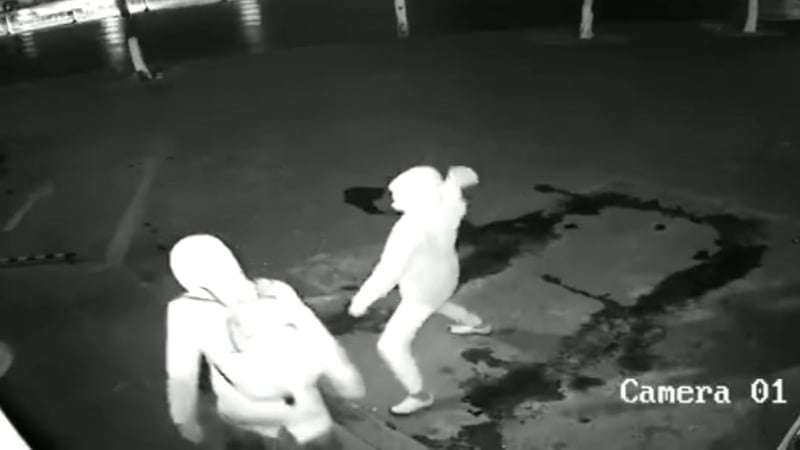 CCTV footage from Shanghai Municipal Police captured the incident