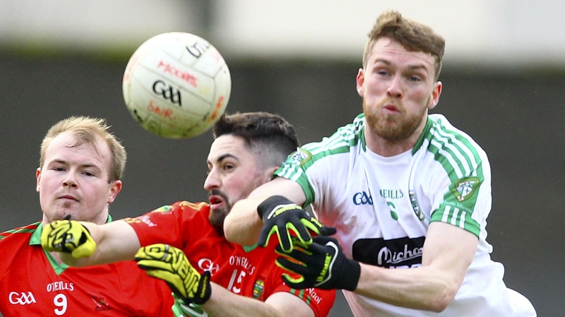 James Murray of Moorefield in action against Wicklow's Rathnew