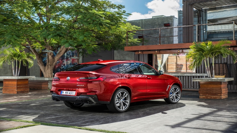 BMW's new X4 has a strong SUV coupe styling bias.