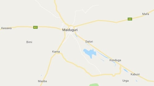 It is understood the attack occurred in the Konduga area on the outskirts of the city of Maiduguri