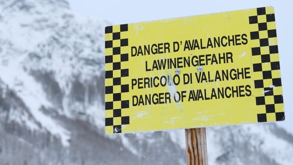 The avalanches hit regions of the Alps in Italy, Austria, France and Switzerland