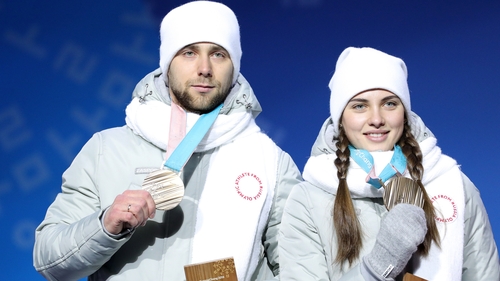 Aleksandr Krushelnitckii (pictured with) Anastasia Bryzgalova faces doping charges