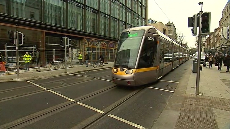 Traffic lights were out of action in parts of the city centre