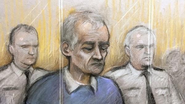 A court artist's sketch of Barry Bennell