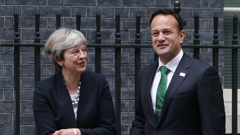 Theresa May and Leo Varadkar discussed Brexit and the EU's draft withdrawal agreement