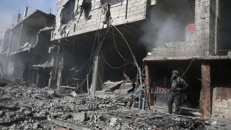 Eastern Ghouta in Syria has been under government siege since 2013