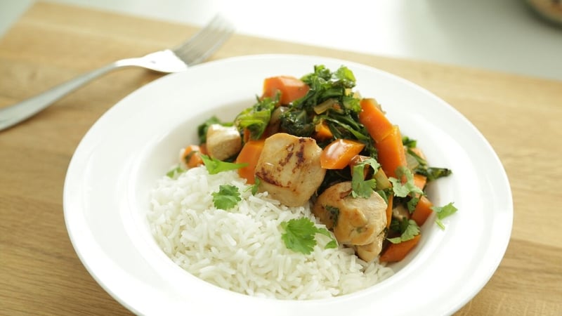 Teriyaki Chicken and Veg Stir Fry