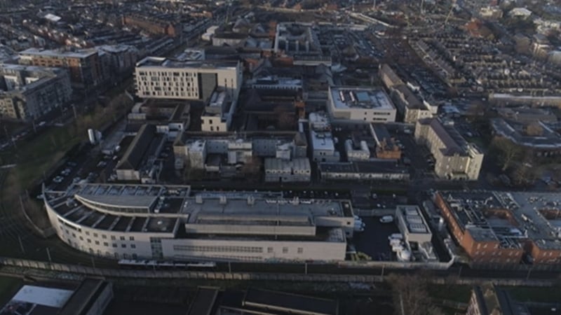 The 18-year-old woman is being treated at St James's Hospital