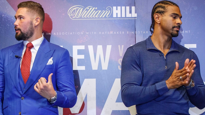 Tony Bellew (L) believes David Haye "still can't stand the sight of me".