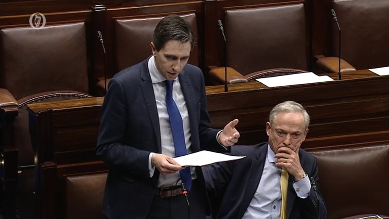 Simon Harris was speaking at the conclusion of a debate that ran over several weeks