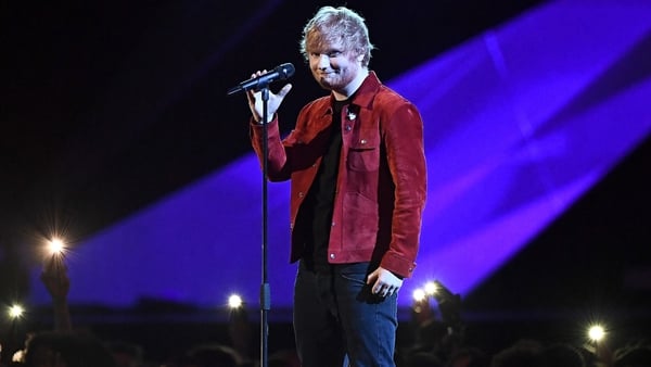 Ed Sheeran: his Candle in the Wind version is part of the Elton Grammy homage.