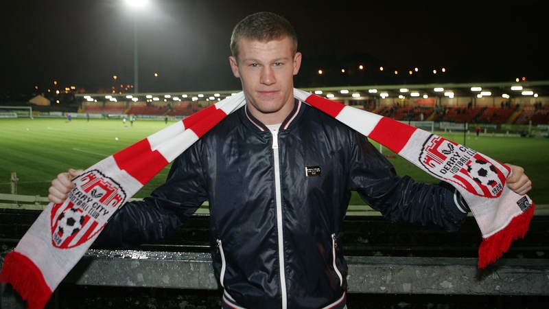 James McClean is hoping to pull on the Derry City jersey again one day
