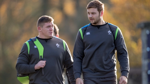 Tadhg Furlong and Iain Henderson are both recovering from hamstring strains