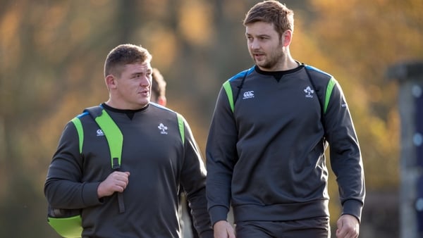 Tadhg Furlong and Iain Henderson are both recovering from hamstring strains