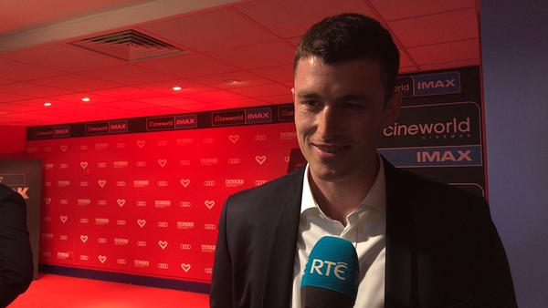 Australian actor James Frecheville at the Irish premiere of Black 47