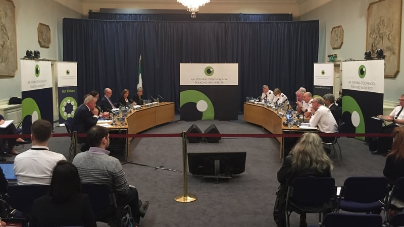 The Policing Authority and senior gardaí met in public at Dublin Castle