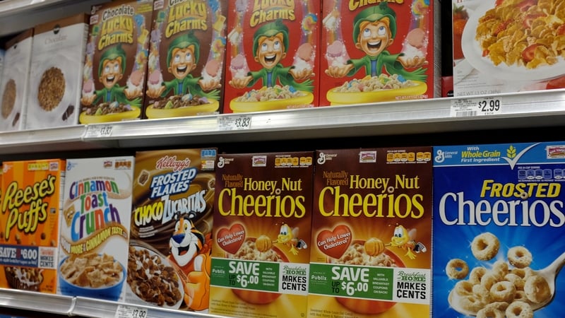 Cheerios maker General Mills reaffirmed its annual forecasts for a second time today