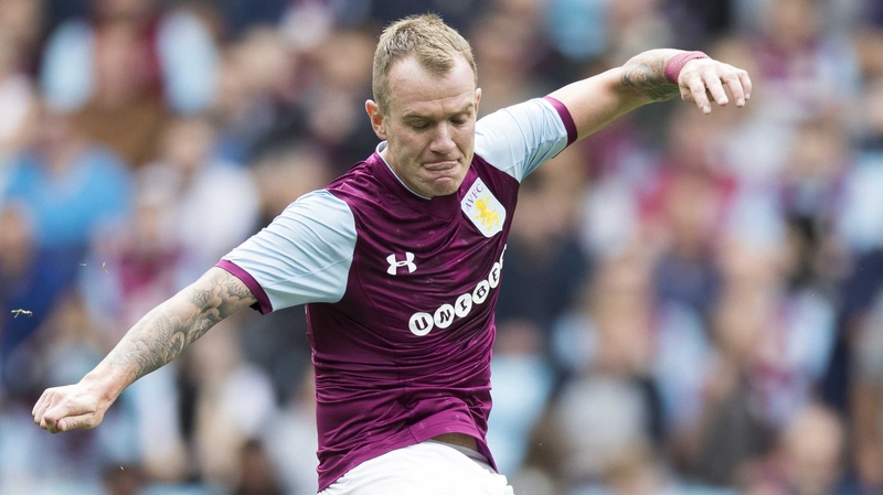Glenn Whelan struck for the Villans