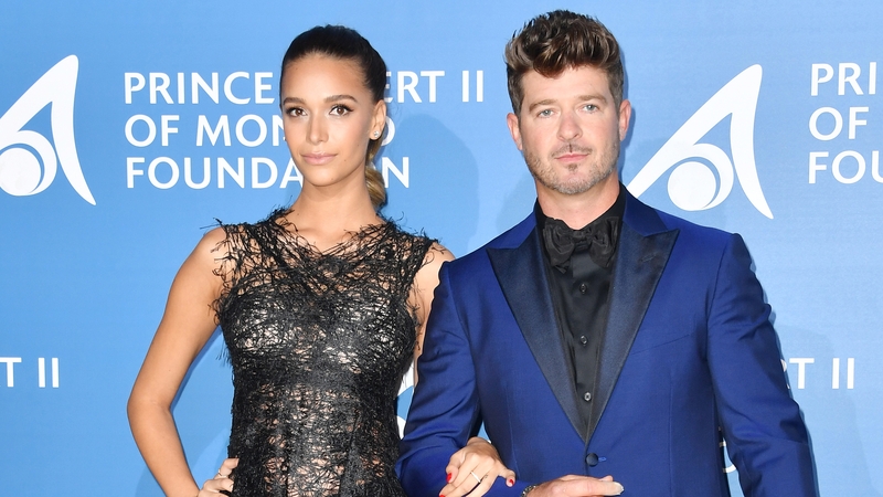 April Love Geary and Robin Thicke's daughter was born last Thursday