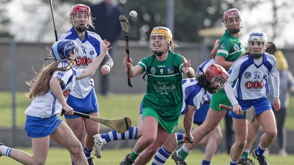 Limerick's Karen O'Leary and Annie Fitzgerald of Waterford