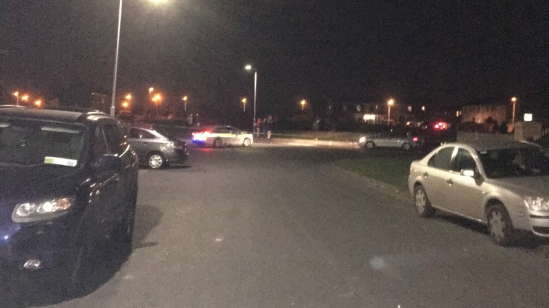 The man is receiving treatment at the scene