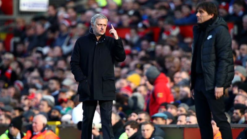 Mourinho enjoyed victory over rival manager Antonio Conte