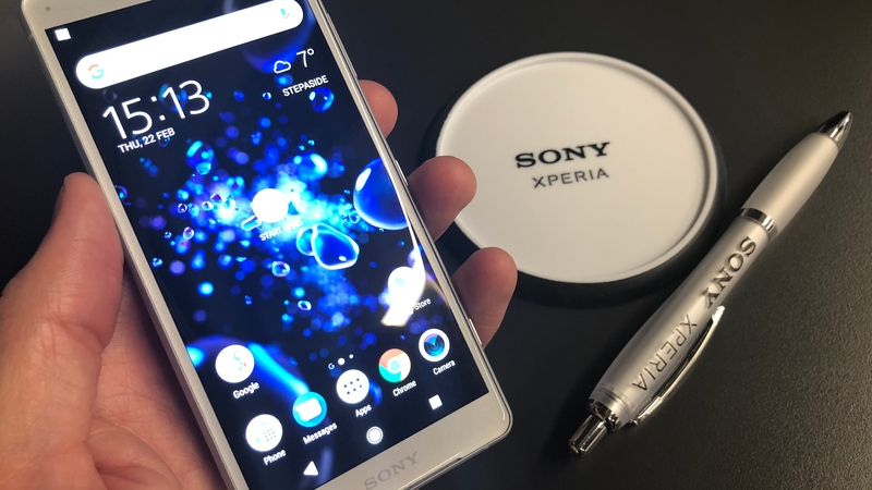 Sony said its new smartphone is the first to feature 4K HDR video recording