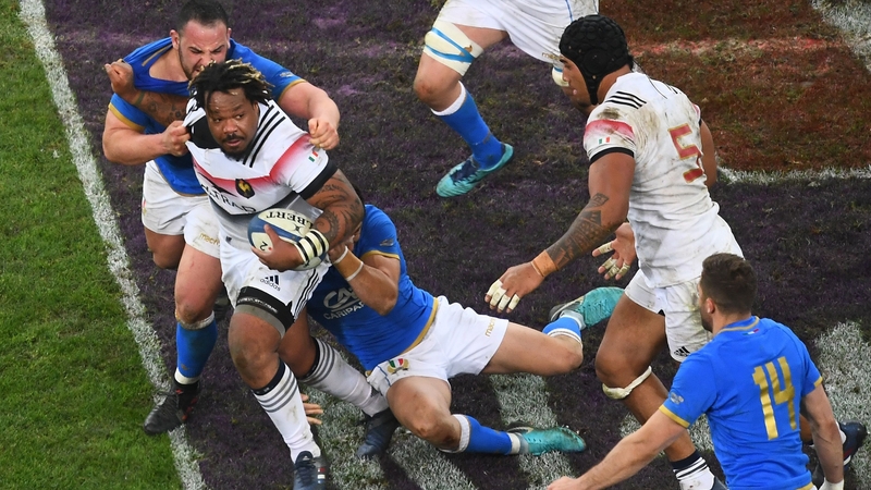 Mathieu Bastareaud won 54 caps for his country