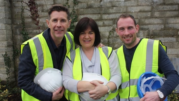 Dermot with Suzy and Dave