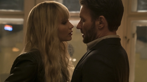 Jennifer Lawrence and Joel Edgerton in Red Sparrow