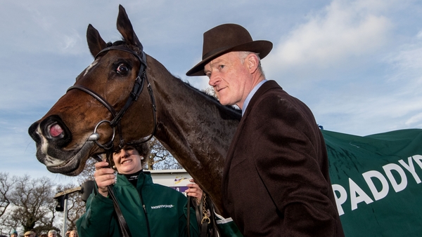 Things seem to be progressing for Douvan ahead of first racecourse appearance in a year