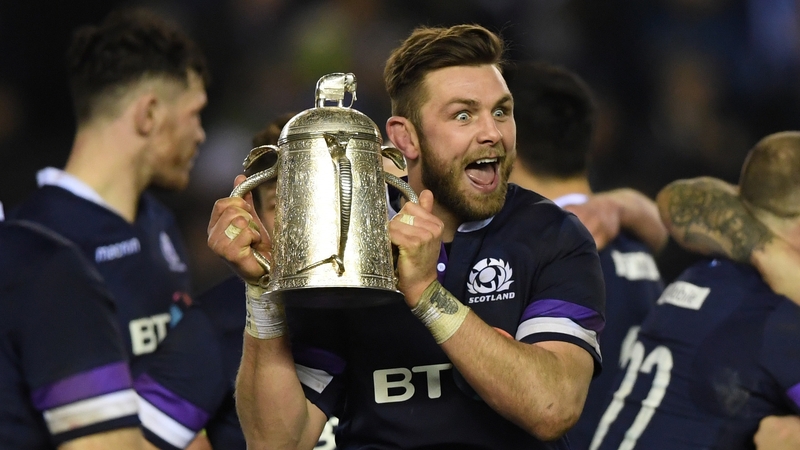 Ryan Wilson has been cited for making contact with the eye area of England's Nathan Hughes