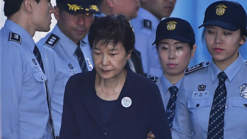 Park Geun-hye was dismissed in March last year after being impeached